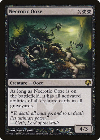 Necrotic Ooze [Scars of Mirrodin] | Black Swamp Games