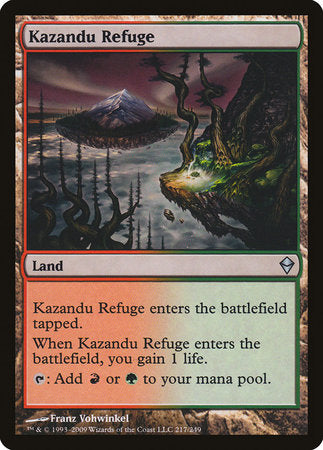 Kazandu Refuge [Zendikar] | Black Swamp Games