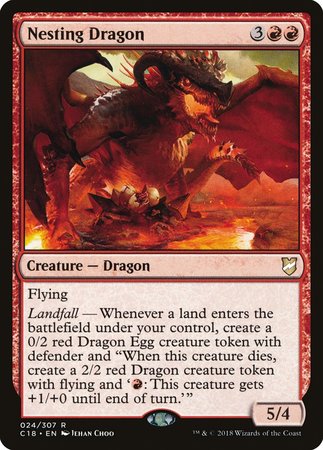 Nesting Dragon [Commander 2018] | Black Swamp Games