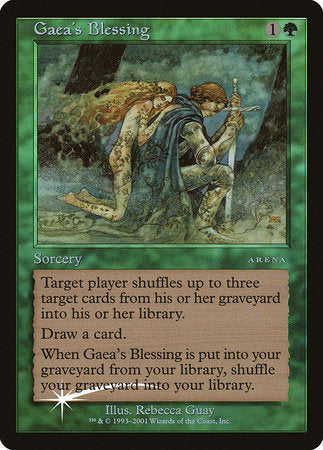 Gaea's Blessing [Arena League 2001] | Black Swamp Games