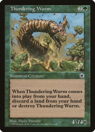 Thundering Wurm [Portal] | Black Swamp Games