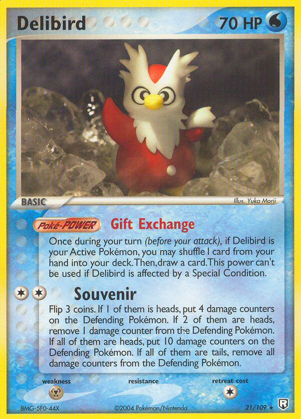 Delibird (21/109) [EX: Team Rocket Returns] | Black Swamp Games