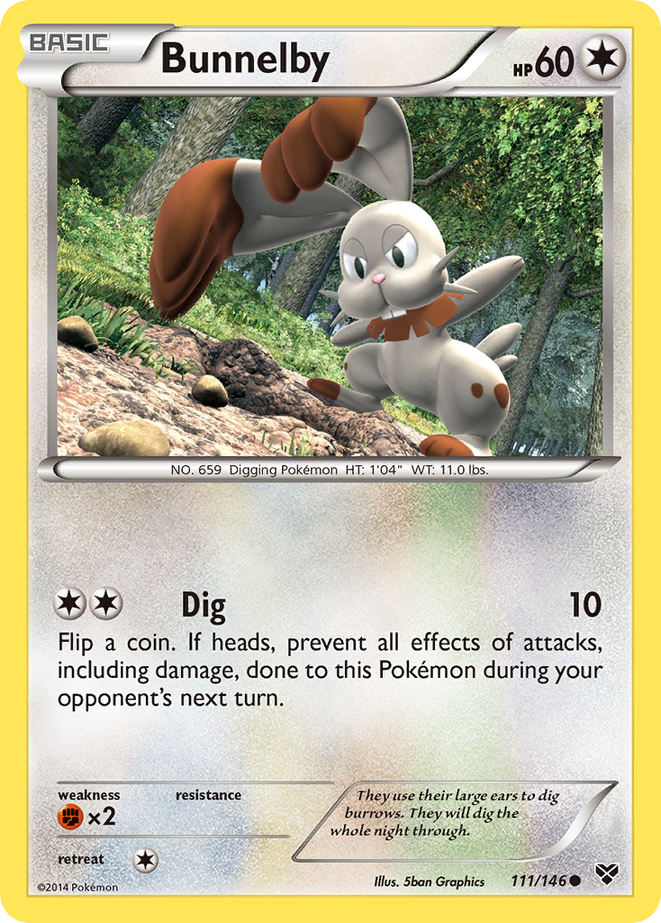 Bunnelby (111/146) [XY: Base Set] | Black Swamp Games