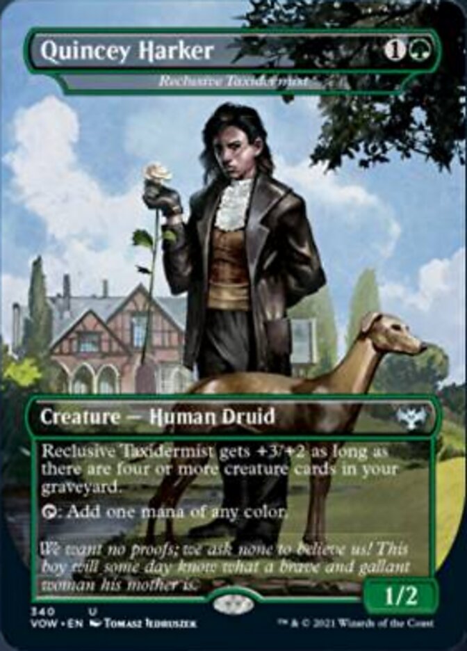 Reclusive Taxidermist - Quincey Harker [Innistrad: Crimson Vow] | Black Swamp Games