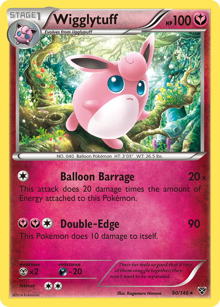 Wigglytuff (90/146) [XY: Base Set] | Black Swamp Games