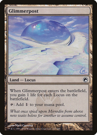 Glimmerpost [Scars of Mirrodin] | Black Swamp Games