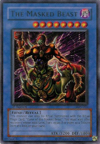 The Masked Beast [LON-001] Ultra Rare | Black Swamp Games