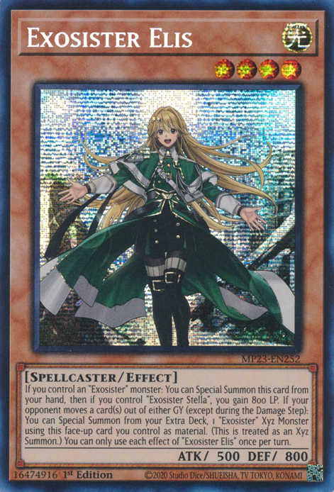 Exosister Elis [MP23-EN252] Prismatic Secret Rare | Black Swamp Games