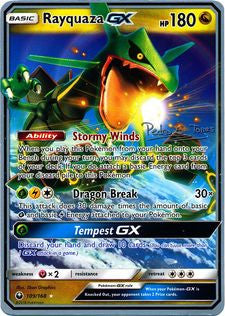 Rayquaza GX (109/168) (Dragones y Sombras - Pedro Eugenio Torres) [World Championships 2018] | Black Swamp Games