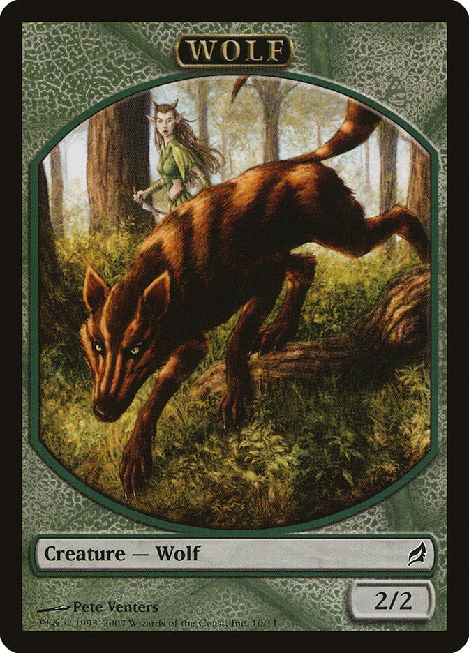 Wolf [Lorwyn Tokens] | Black Swamp Games