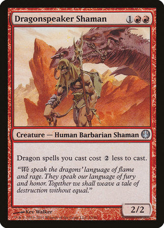 Dragonspeaker Shaman [Duel Decks: Knights vs. Dragons] | Black Swamp Games