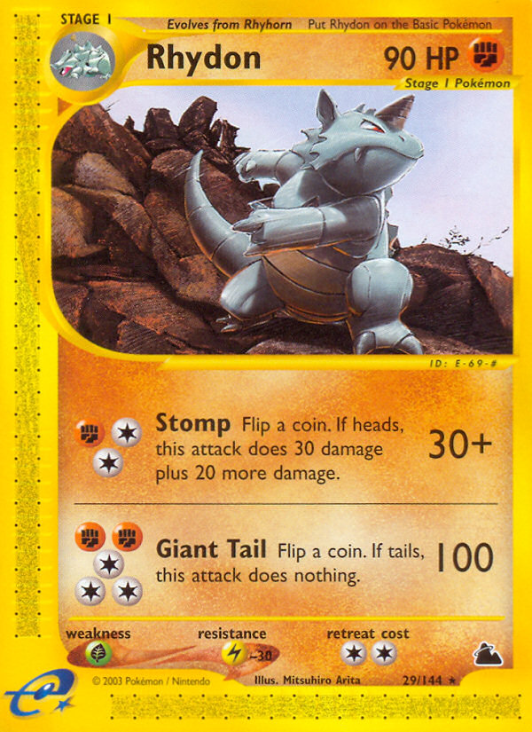 Rhydon (29/144) [Skyridge] | Black Swamp Games