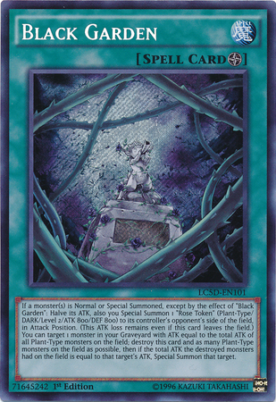 Black Garden [LC5D-EN101] Secret Rare | Black Swamp Games