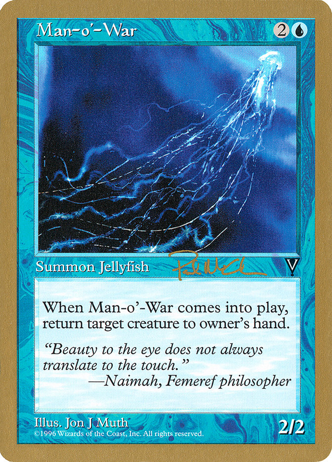 Man-o'-War (Paul McCabe) [World Championship Decks 1997] | Black Swamp Games