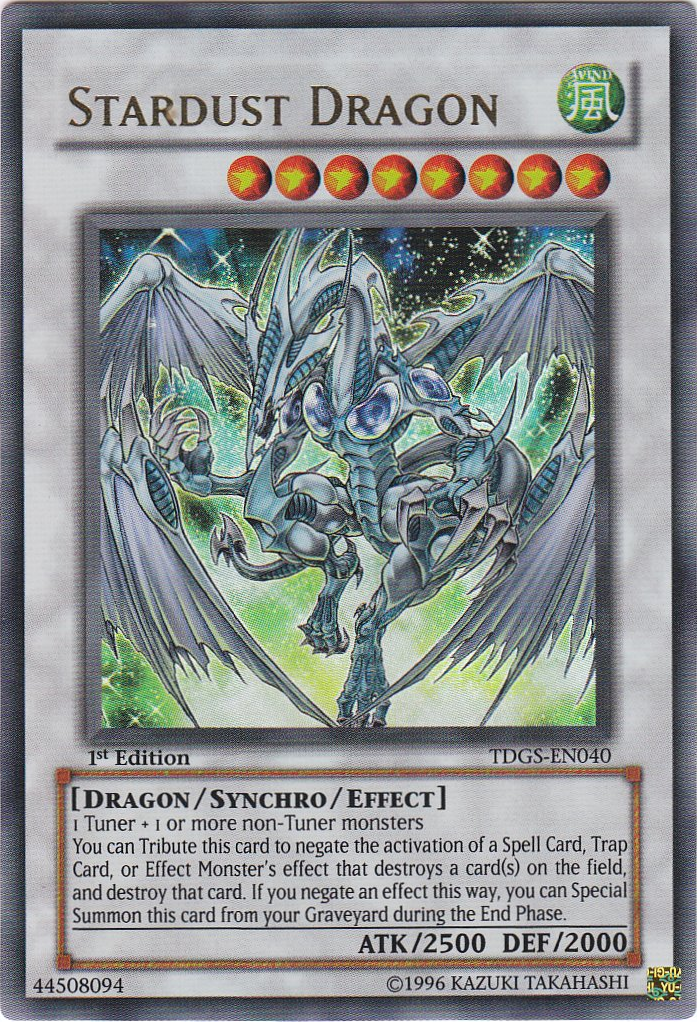 Stardust Dragon [TDGS-EN040] Ultra Rare | Black Swamp Games