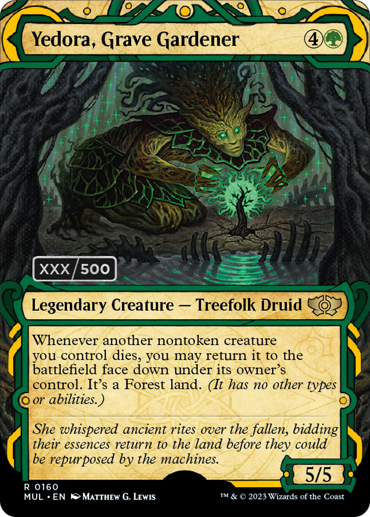 Yedora, Grave Gardener (Serialized) [Multiverse Legends] | Black Swamp Games
