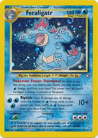 Feraligatr (5/111) [Neo Genesis Unlimited] | Black Swamp Games