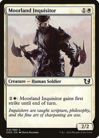 Moorland Inquisitor [Duel Decks: Blessed vs. Cursed] | Black Swamp Games