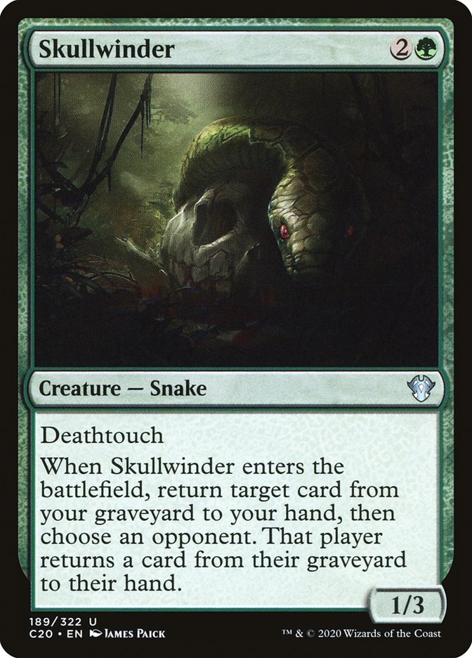 Skullwinder [Commander 2020] | Black Swamp Games