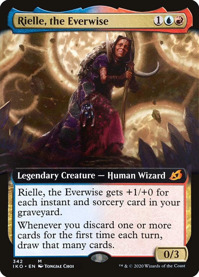 Rielle, the Everwise (Extended Art) [Ikoria: Lair of Behemoths] | Black Swamp Games