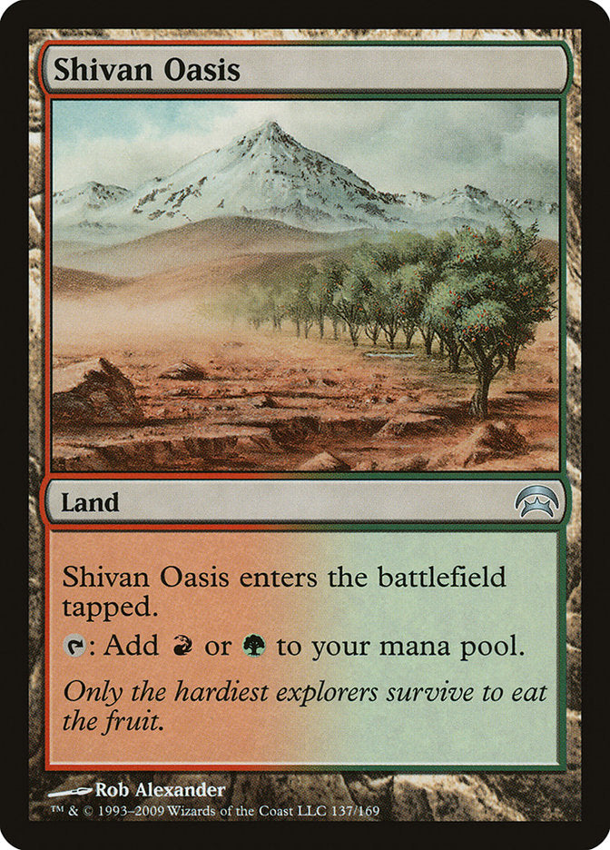 Shivan Oasis [Planechase] | Black Swamp Games