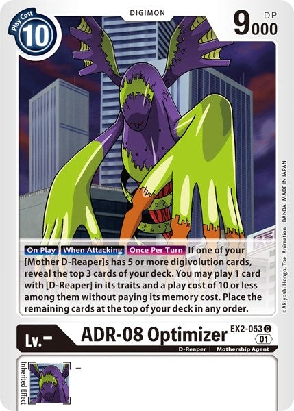 ADR-08 Optimizer [EX2-053] [Revision Pack Cards] | Black Swamp Games