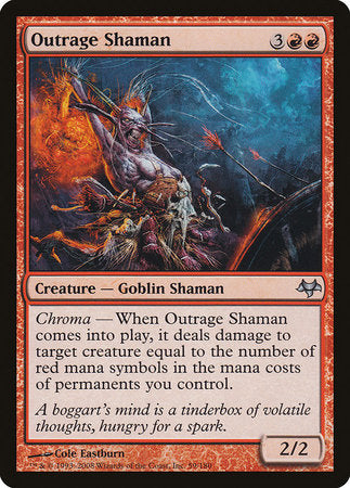 Outrage Shaman [Eventide] | Black Swamp Games