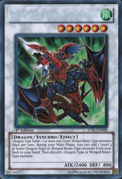 Dragunity Knight - Gae Dearg [STBL-EN098] Secret Rare | Black Swamp Games