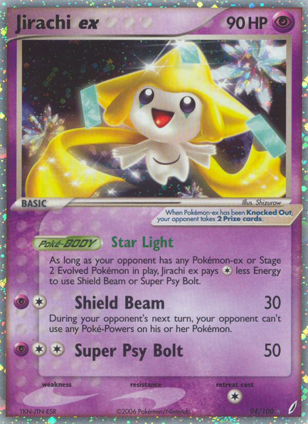 Jirachi ex (94/100) [EX: Crystal Guardians] | Black Swamp Games