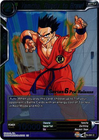 Yamcha, Ready to Brawl [BT6-091_PR] | Black Swamp Games