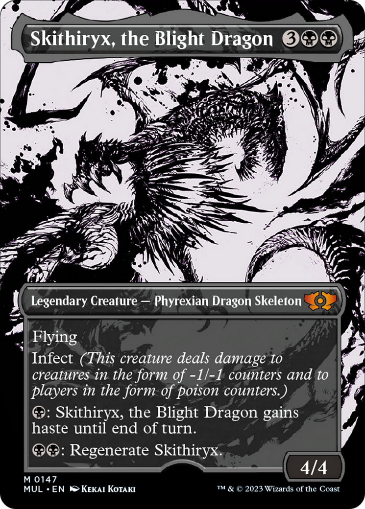 Skithiryx, the Blight Dragon (Halo Foil) [Multiverse Legends] | Black Swamp Games