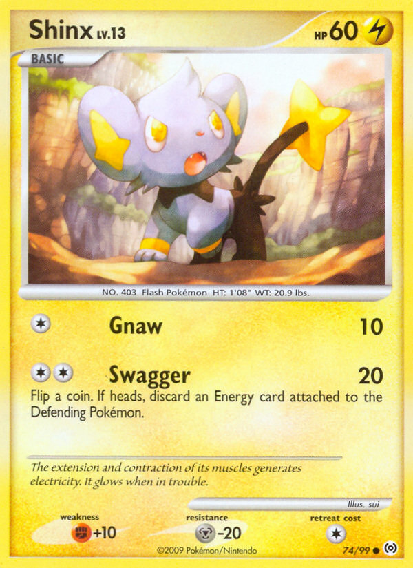 Shinx (74/99) [Platinum: Arceus] | Black Swamp Games