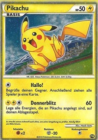 Pikachu (PW6) (German) [Pikachu World Collection Promos] | Black Swamp Games