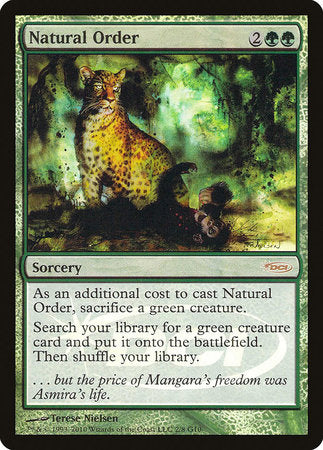 Natural Order [Judge Gift Cards 2010] | Black Swamp Games