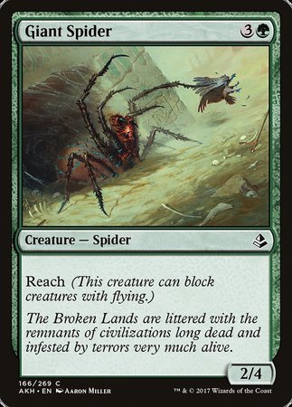 Giant Spider [Amonkhet] | Black Swamp Games