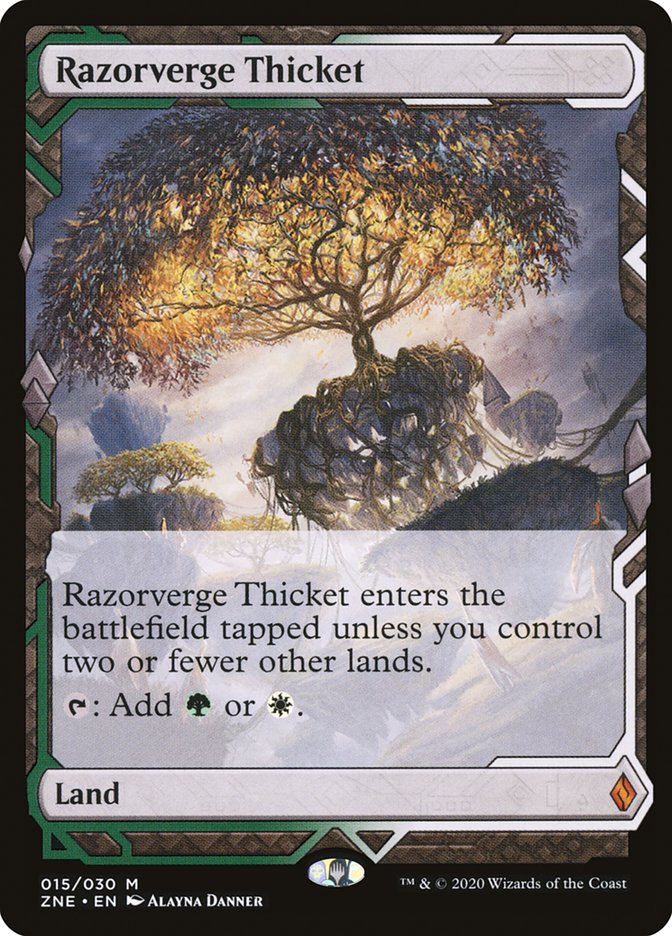 Razorverge Thicket [Zendikar Rising Expeditions] | Black Swamp Games