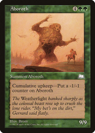 Aboroth [Weatherlight] | Black Swamp Games