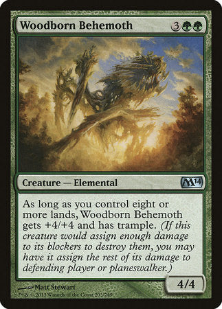Woodborn Behemoth [Magic 2014] | Black Swamp Games