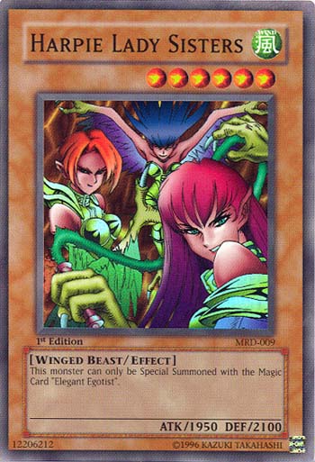 Harpie Lady Sisters [MRD-009] Super Rare | Black Swamp Games