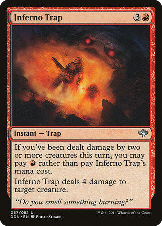 Inferno Trap [Duel Decks: Speed vs. Cunning] | Black Swamp Games