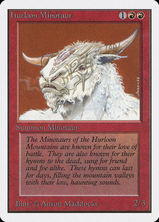 Hurloon Minotaur [Unlimited Edition] | Black Swamp Games