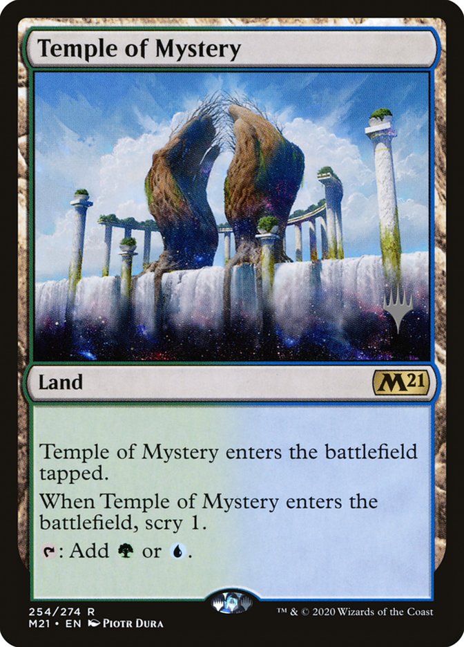 Temple of Mystery (Promo Pack) [Core Set 2021 Promos] | Black Swamp Games