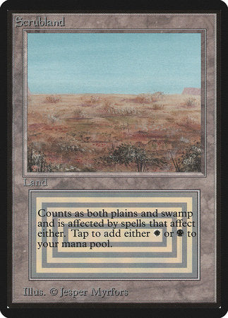 Scrubland [Limited Edition Beta] | Black Swamp Games