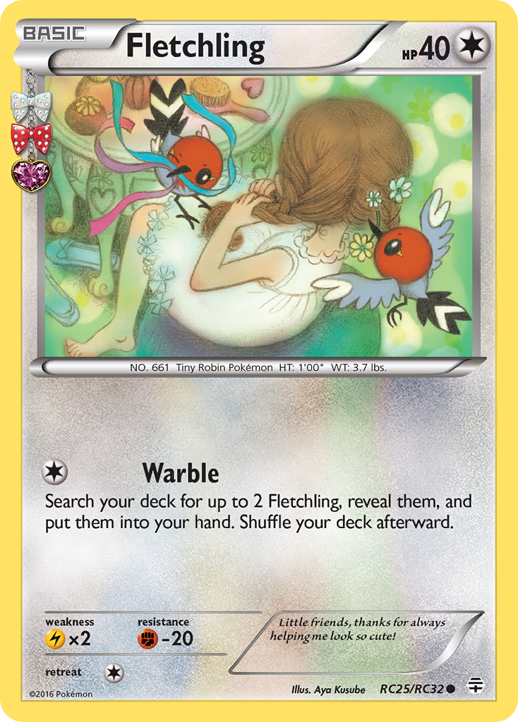 Fletchling (RC25/RC32) [XY: Generations] | Black Swamp Games