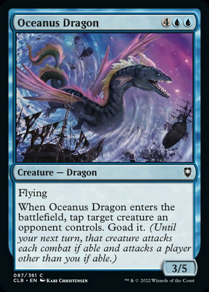 Oceanus Dragon [Commander Legends: Battle for Baldur's Gate] | Black Swamp Games