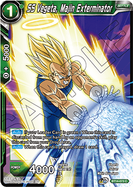 SS Vegeta, Majin Exterminator (BT14-073) [Cross Spirits] | Black Swamp Games