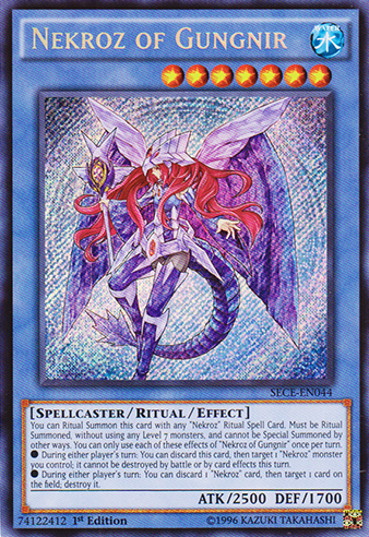 Nekroz of Gungnir [SECE-EN044] Secret Rare | Black Swamp Games