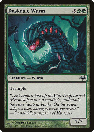 Duskdale Wurm [Eventide] | Black Swamp Games