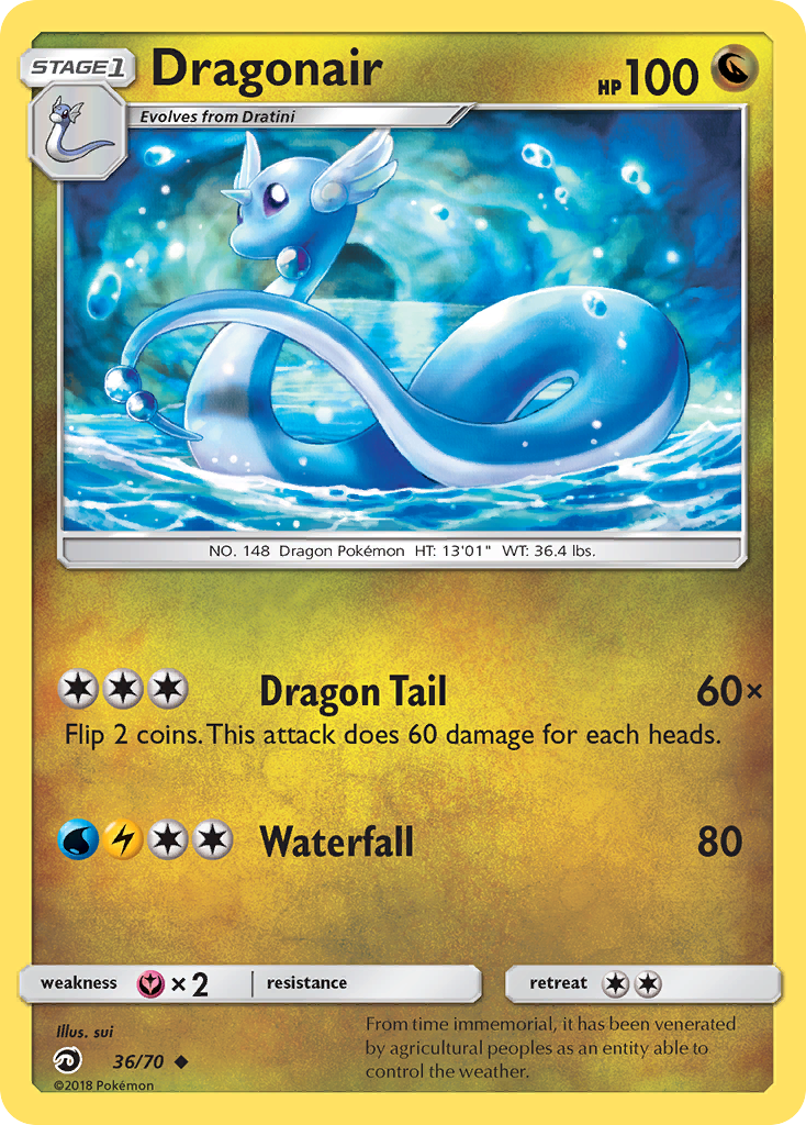 Dragonair (36/70) [Sun & Moon: Dragon Majesty] | Black Swamp Games