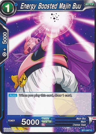 Energy Boosted Majin Buu [BT1-047] | Black Swamp Games